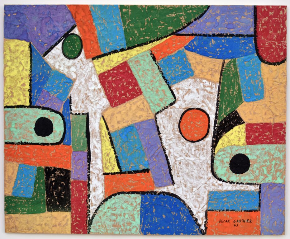 GAUTHIER Untitled Gouache 1949