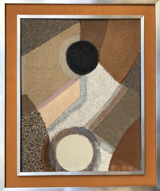 RETH Composition Aux Deux Cercles -- framed