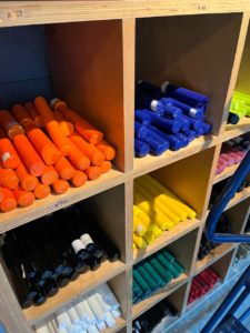 Color rods at the Boathouse